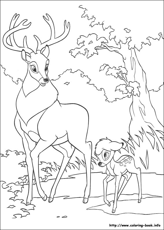 Bambi 2 coloring picture